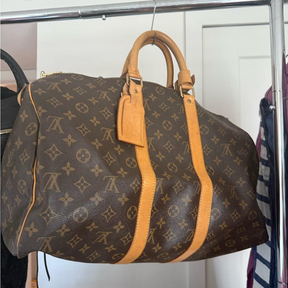 Louis Vuitton Keep All Monogram Duffel Bag